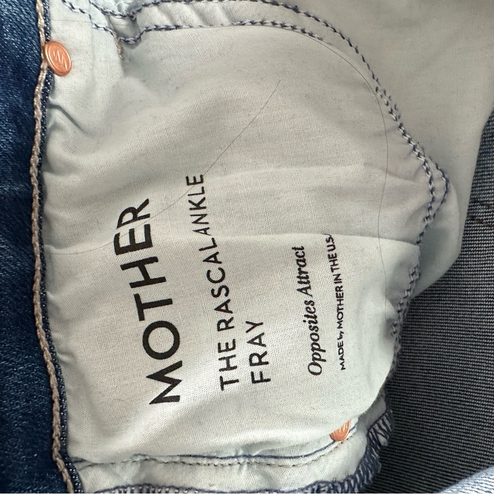 MOTHER rascal ankle fray opposites attract